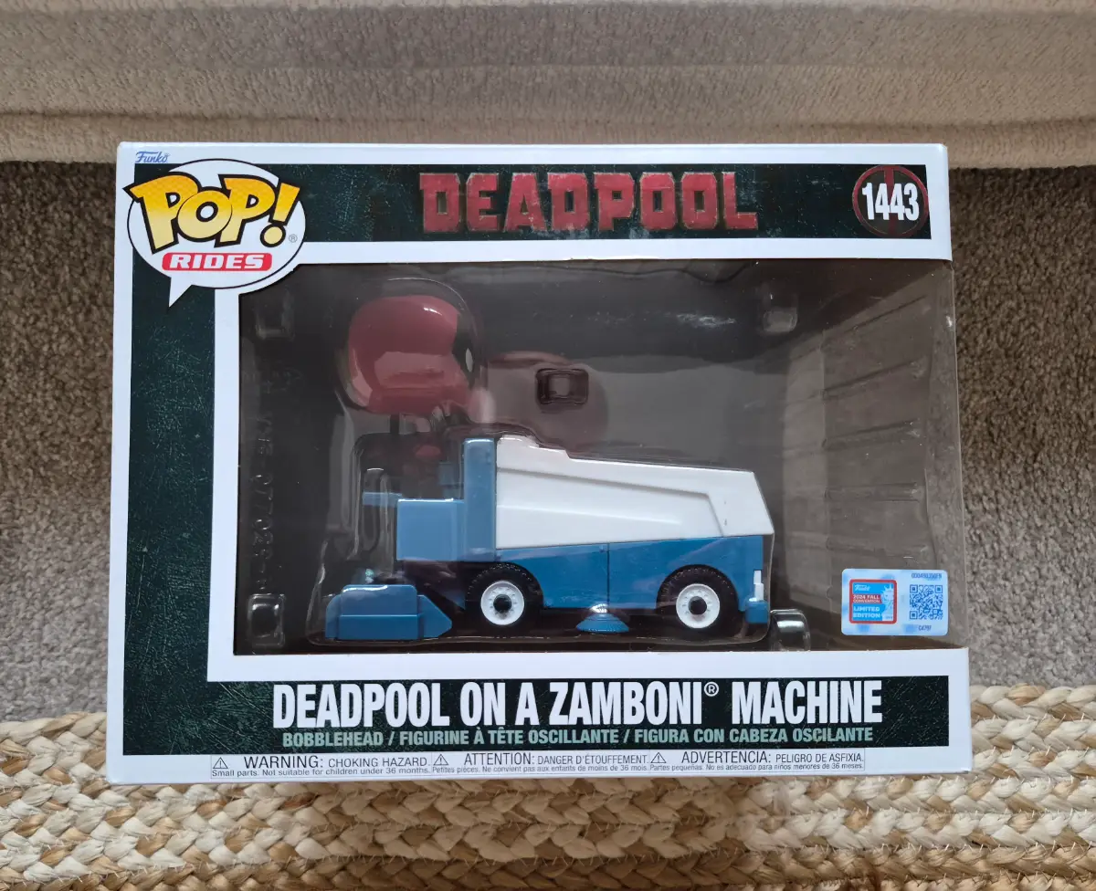 Funko pop - Deadpool on the zamboni machine #1443