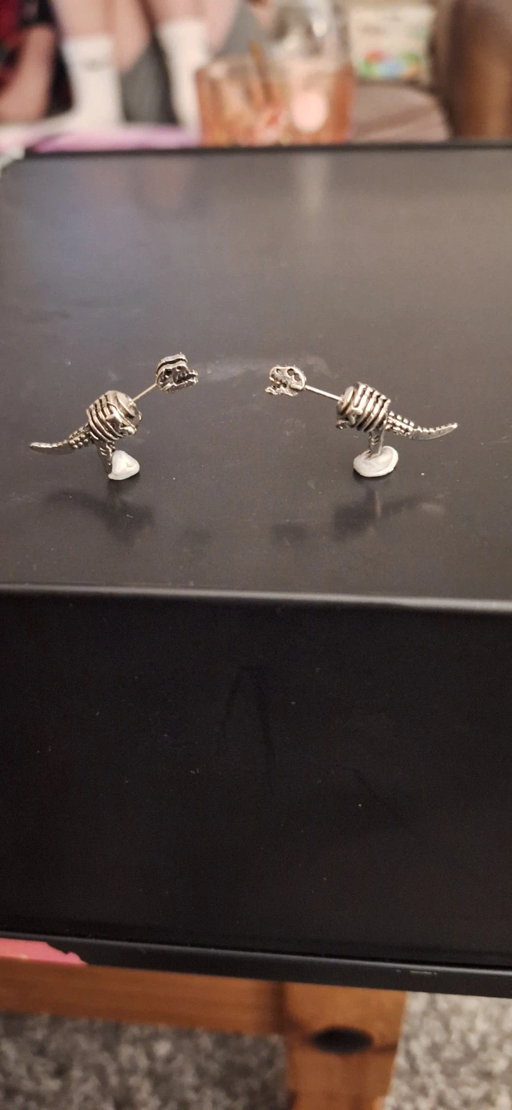 Womens dinosaur earrings