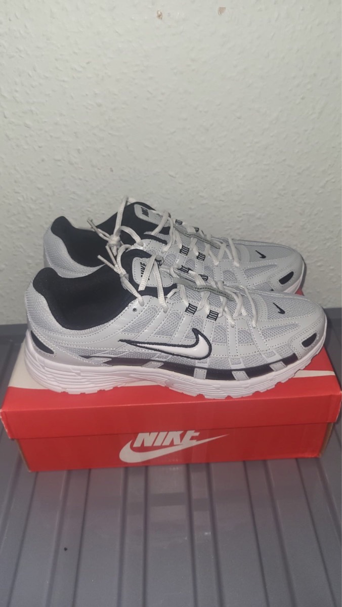 Nike P6000 - White/Black - UK 9