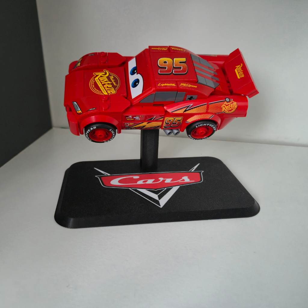 Display Stand for LEGO 77255 Disney Cars – 3D Printed Speed Champions Stand