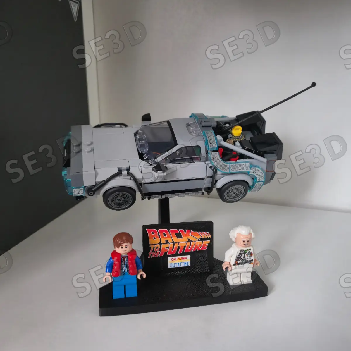 LEGO Speed Champions 77256 Back to the Future Display Stand
