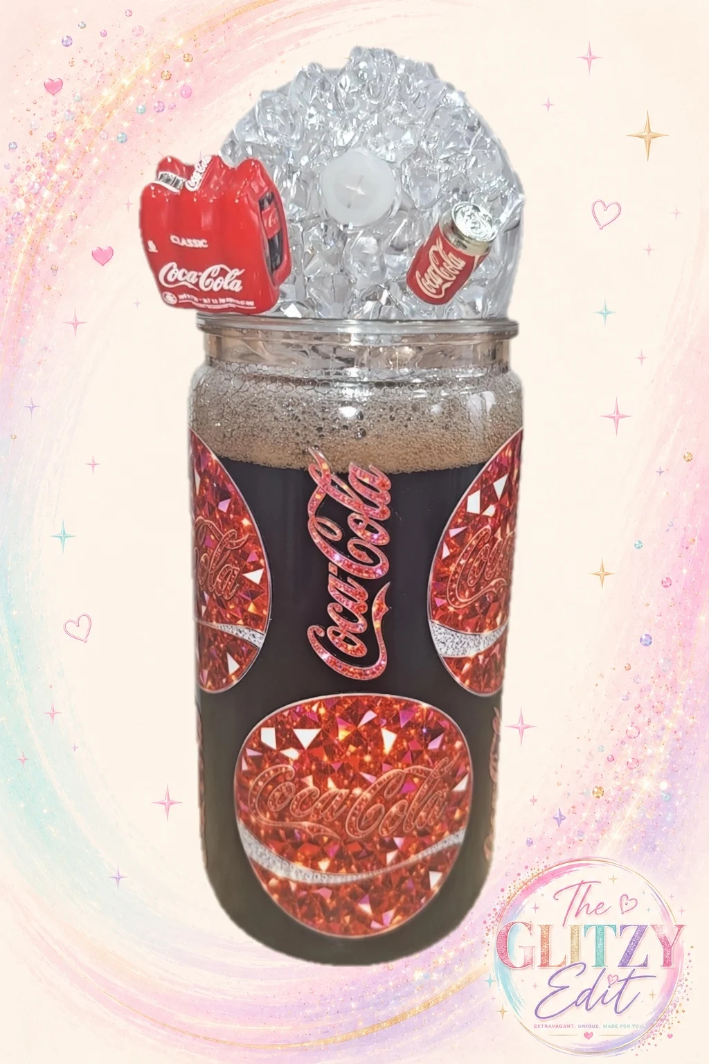 Coca-Cola Fizzy Snowglobe Tumbler 16oz