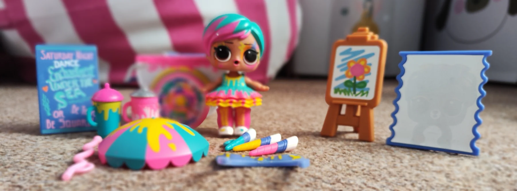 L.O.L. Art Cart Playset Full Set