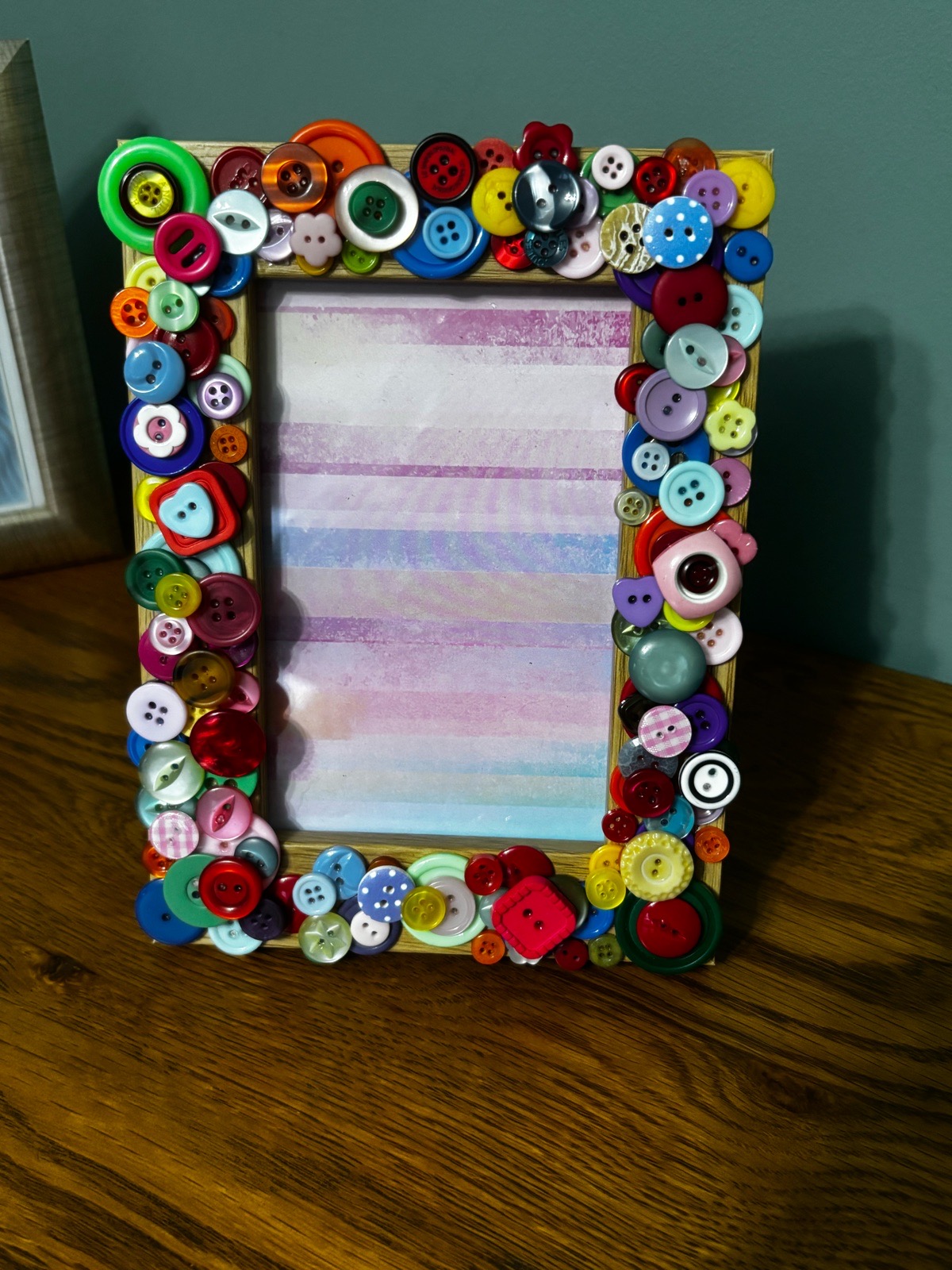 Button frame 4” x 6”