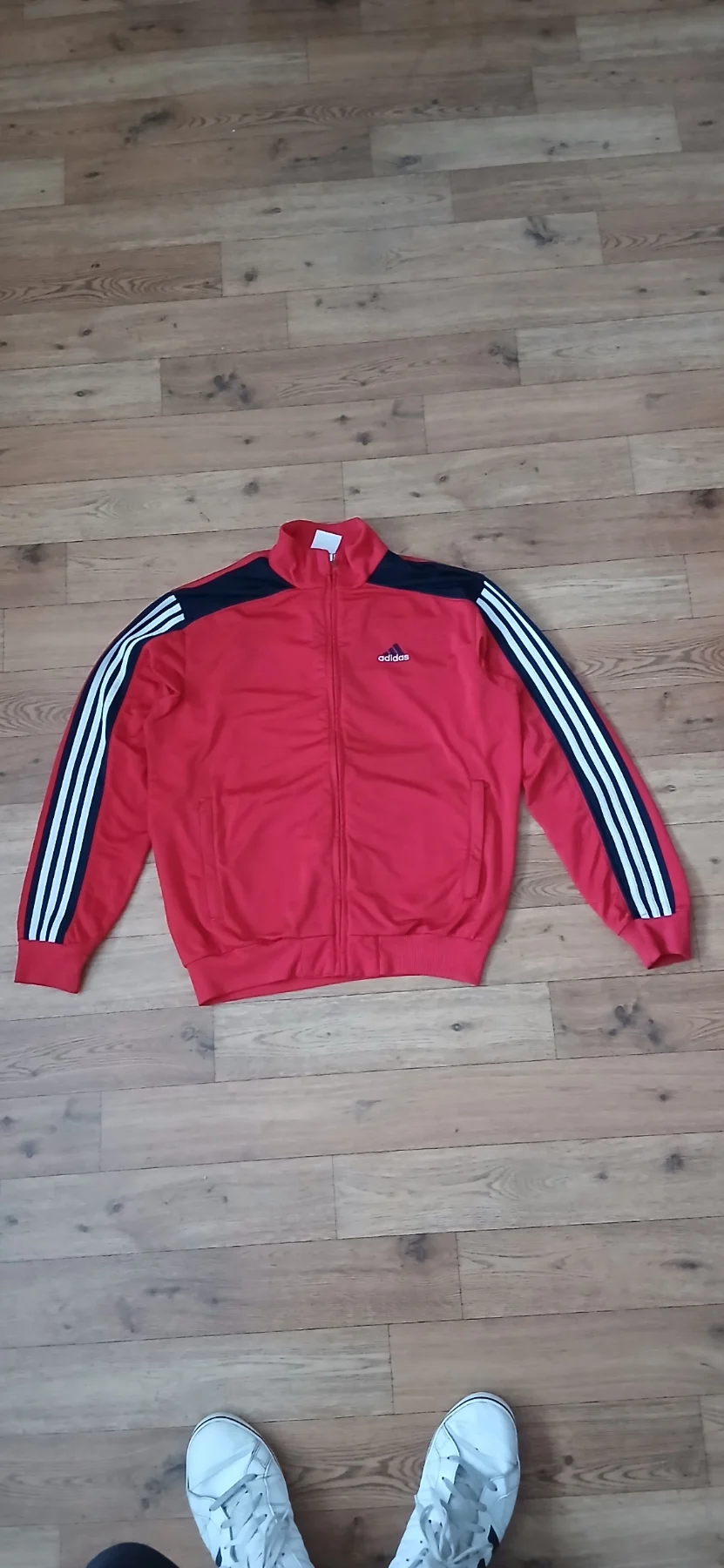 Vintage 2005 adidas Y2K 3-Stripes Track Jacket size MEDIUM