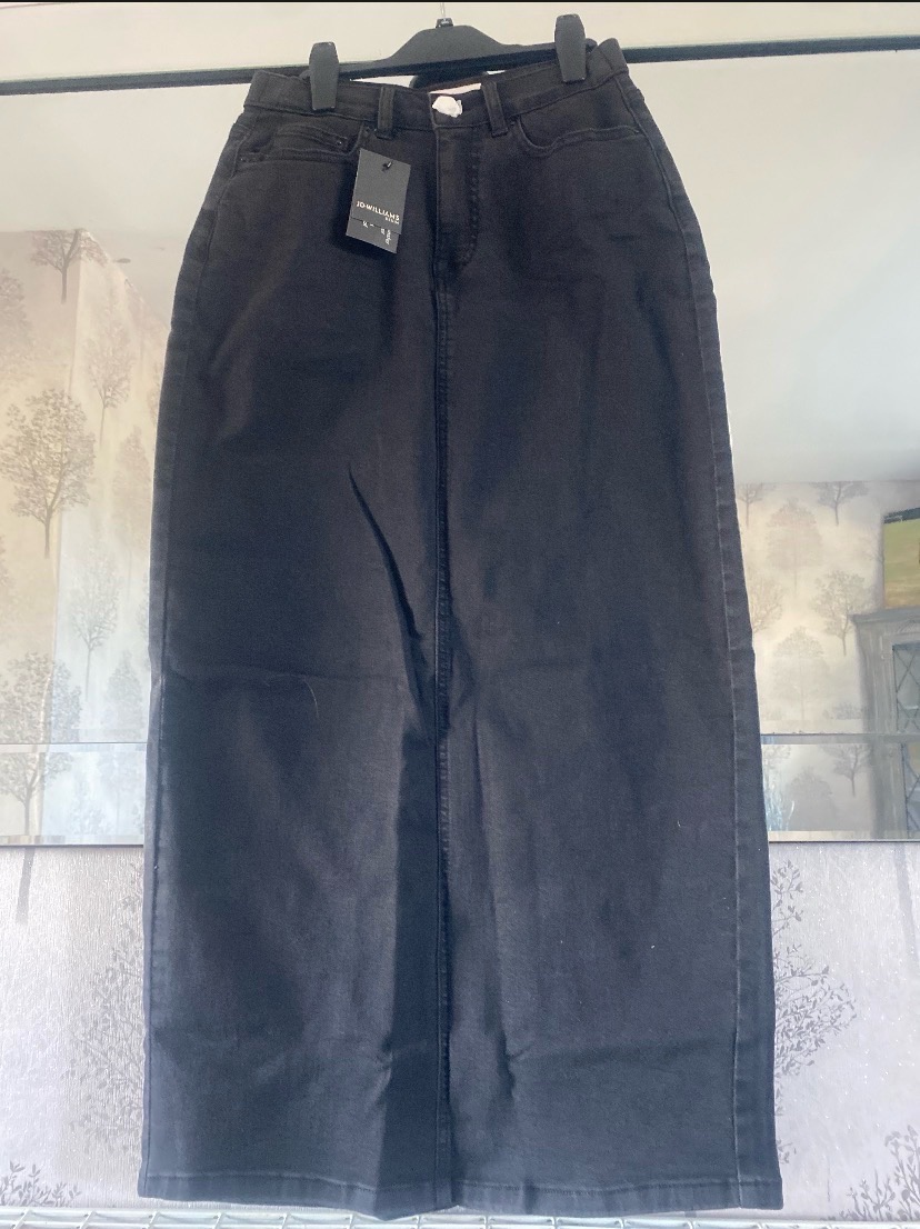 JD Williams denim maxi skirt