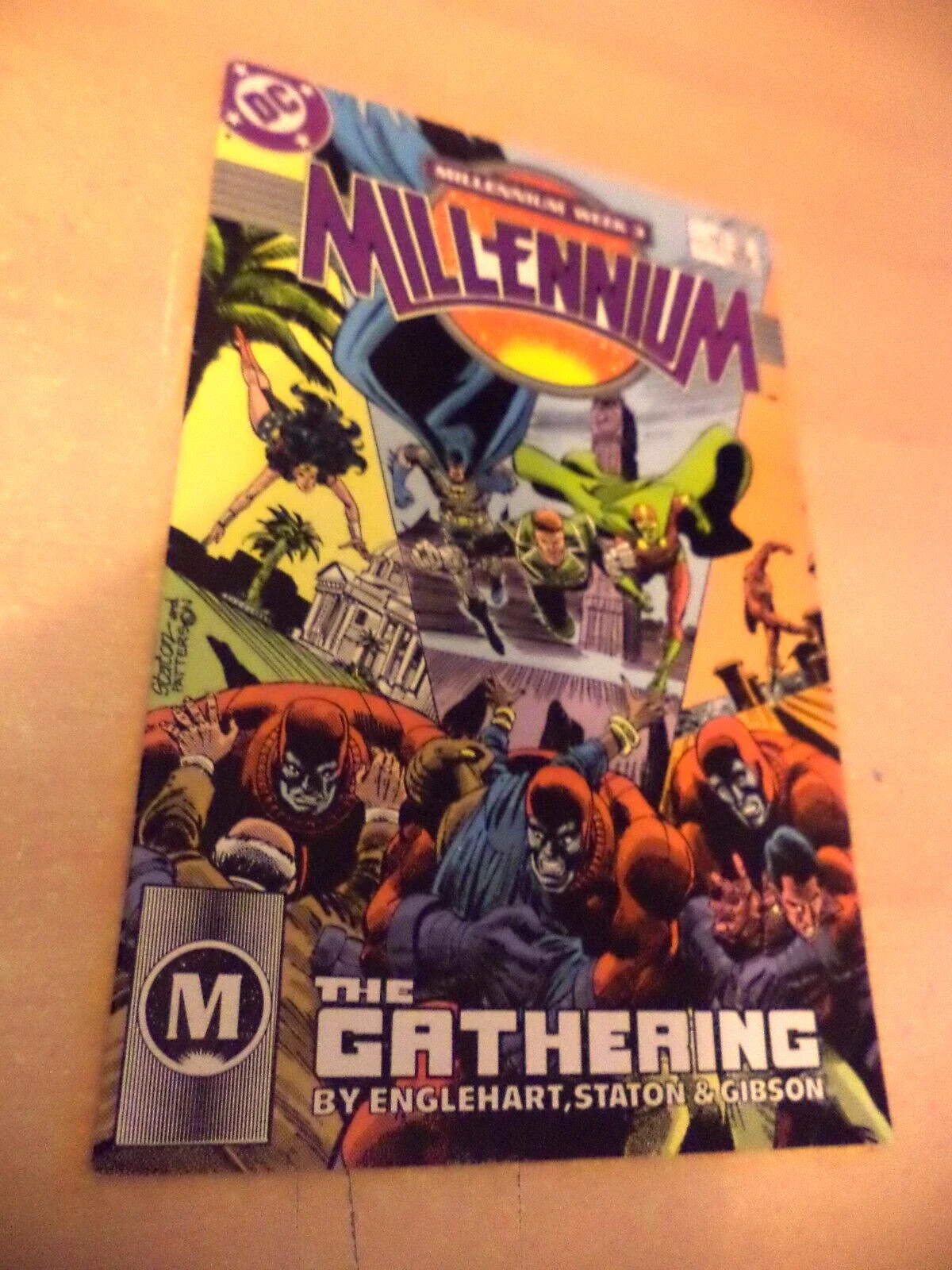 MILLENNIUM WEEK 3 the gathering NO 3 #3 DC COMIC BOOK GRAPHIC NOVEL 1980s