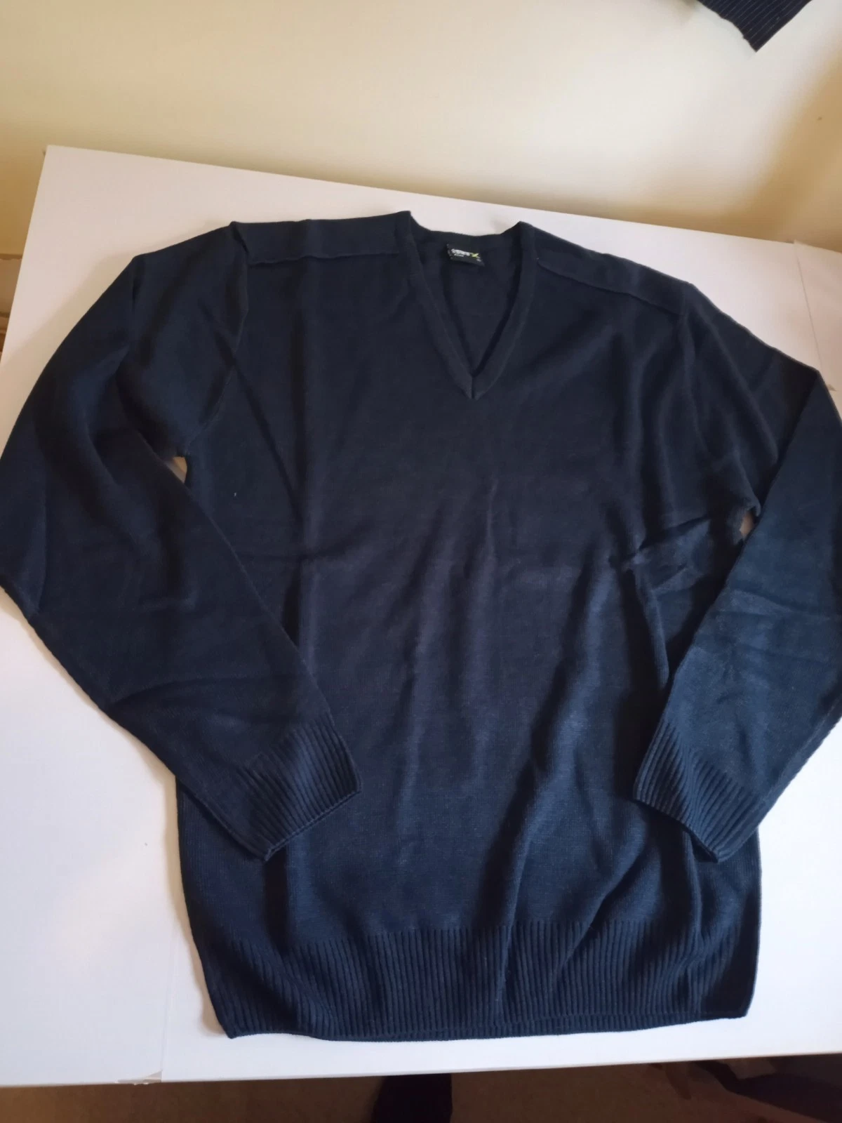 Pro RTX RX200 Sweater V-Neck Workwear Jumper Navy men's XL 38" 40"