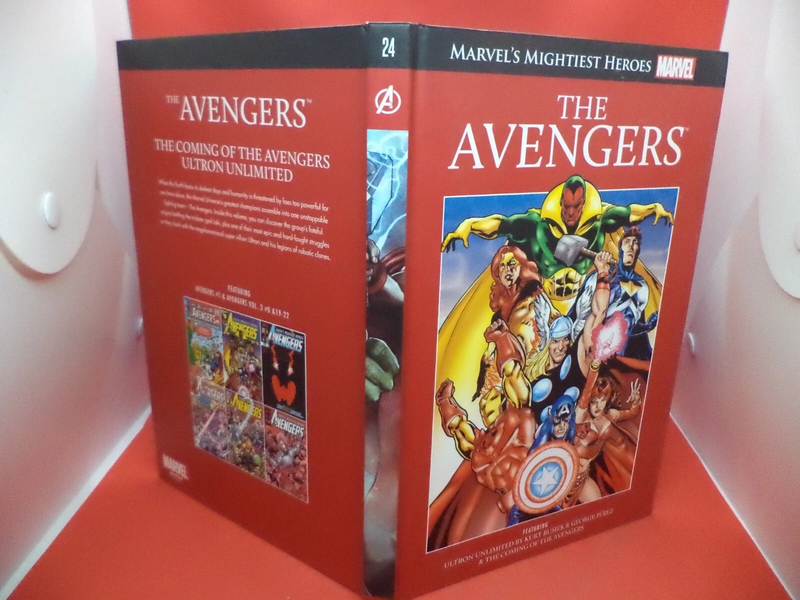 THE AVENGERS COMIC BOOK COMPILATION BOOK 24 ultron mightiest hachette