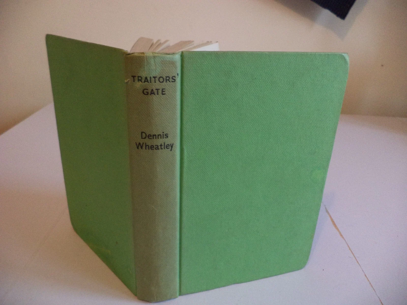 Traitors Gate traitors' old vintage book club novel dennis wheatley 1958 1st