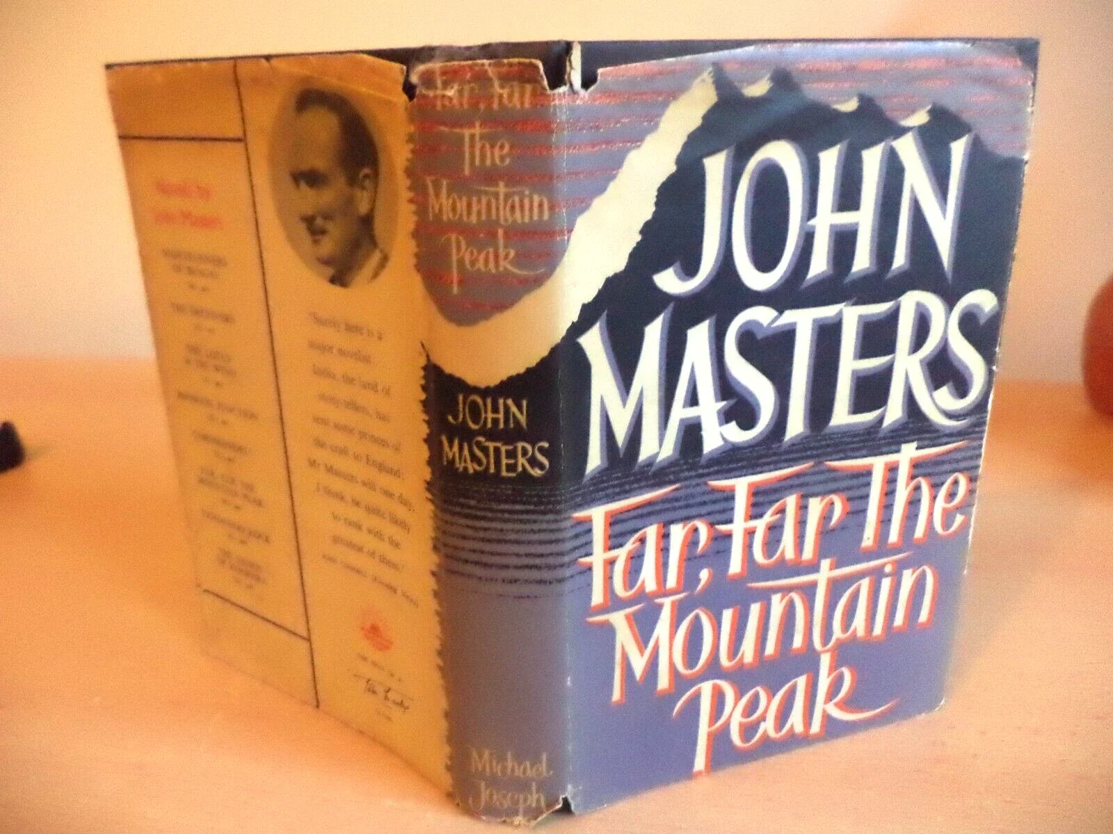 FAR FAR THE MOUNTAIN PEAK old vintage book novel JOHN MASTERS 1960s mountaineer