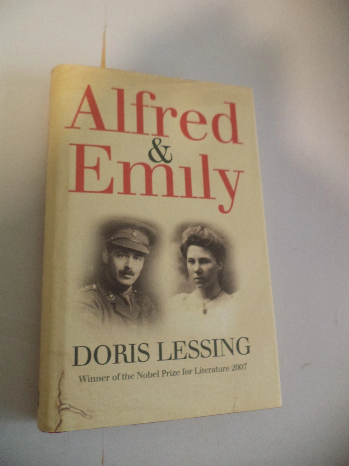 Alfred and Emily By Doris Lessing historical fiction WW1 romance book hardback