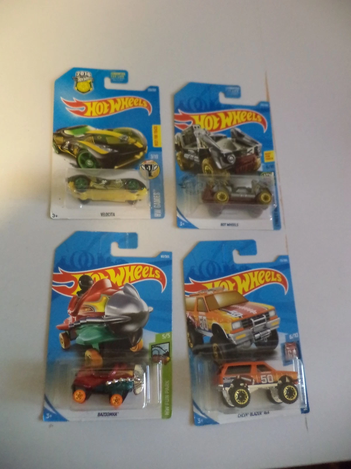 new sealed job lot bundle A Hot Wheels toy car diecast cars chevy bazoomka bot