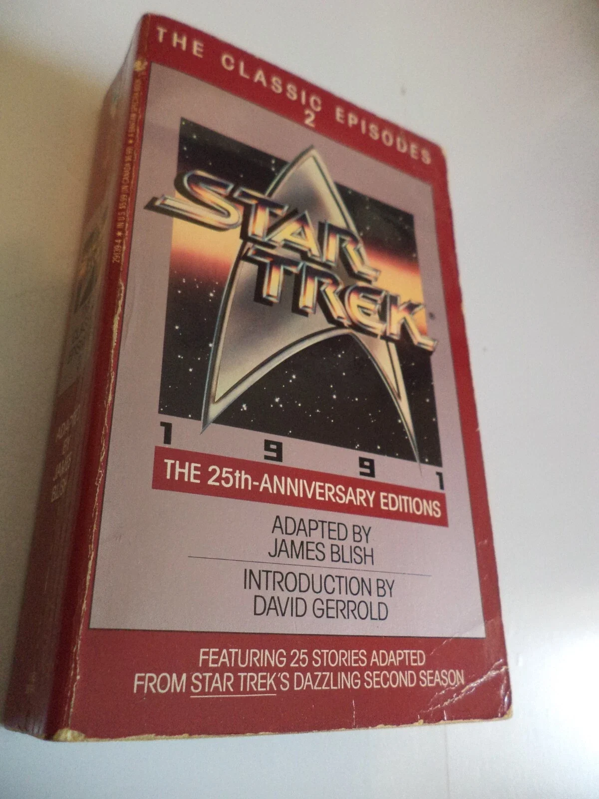 Star Trek The Classic Episodes 2 James Blish novel story book season 2 series