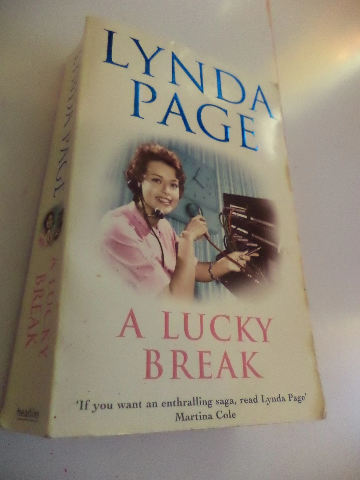 A Lucky Break Lynda Page book historical family saga novel paperback