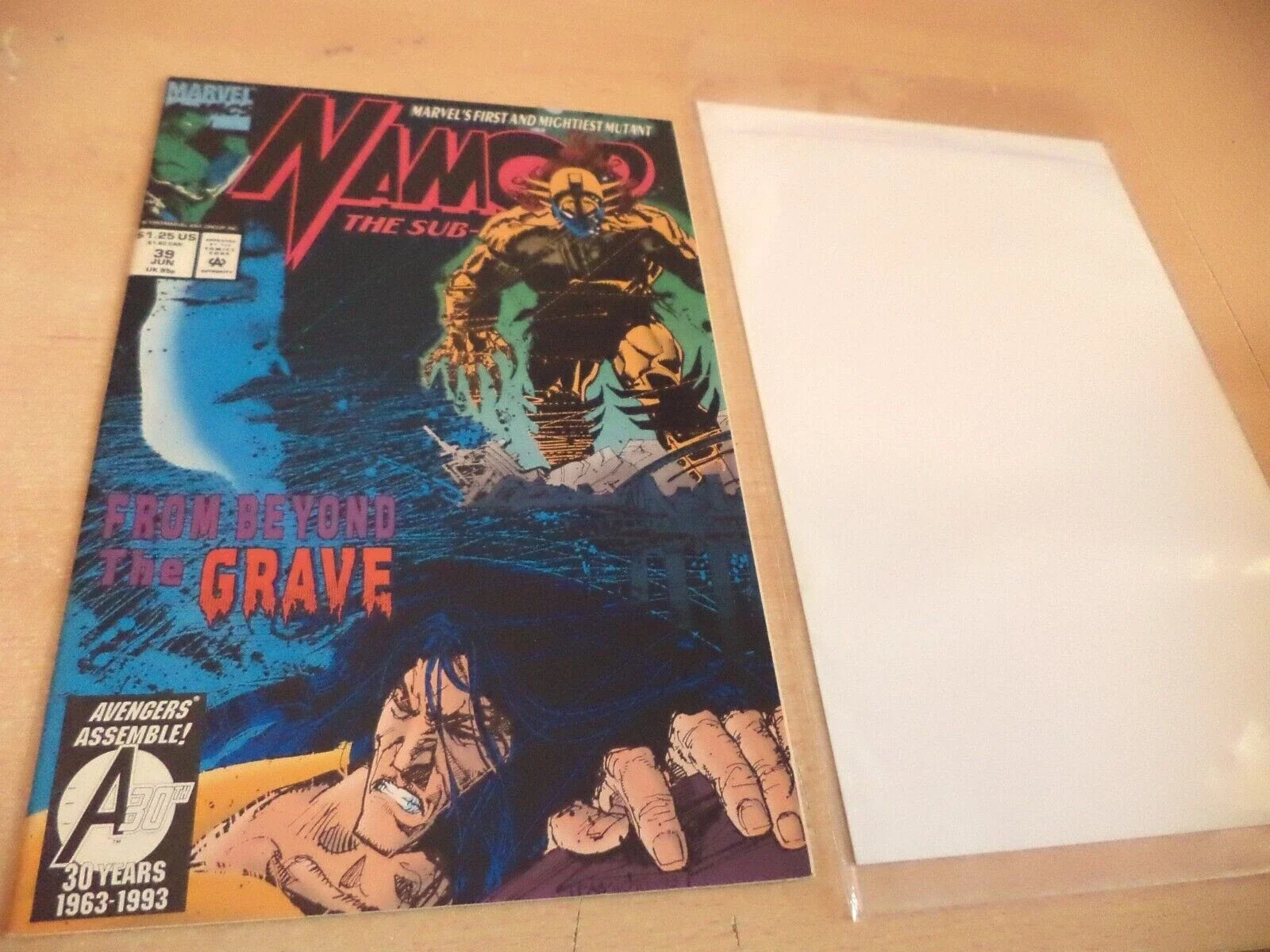 NAMOR THE SUB MARINER vol 1 no 39 MARVEL COMIC BOOK GRAPHIC NOVEL 1993