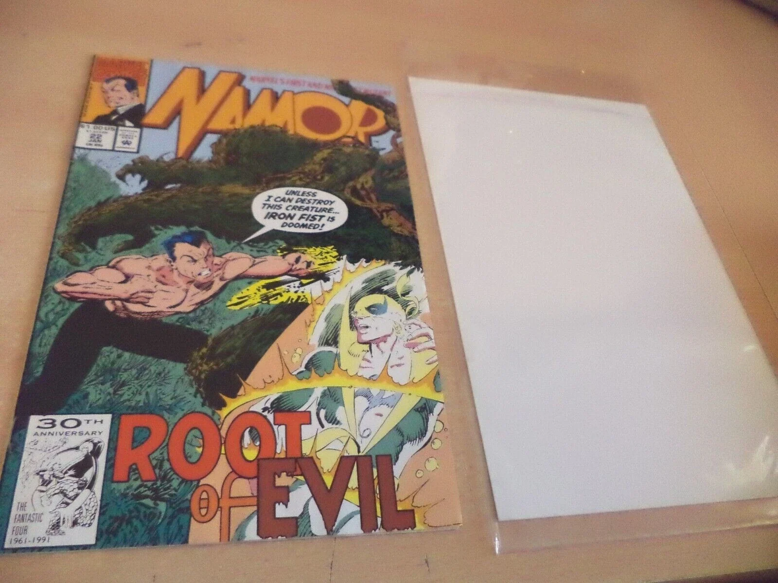 NAMOR THE SUB MARINER vol 1 no 22 MARVEL COMIC BOOK GRAPHIC NOVEL 1992