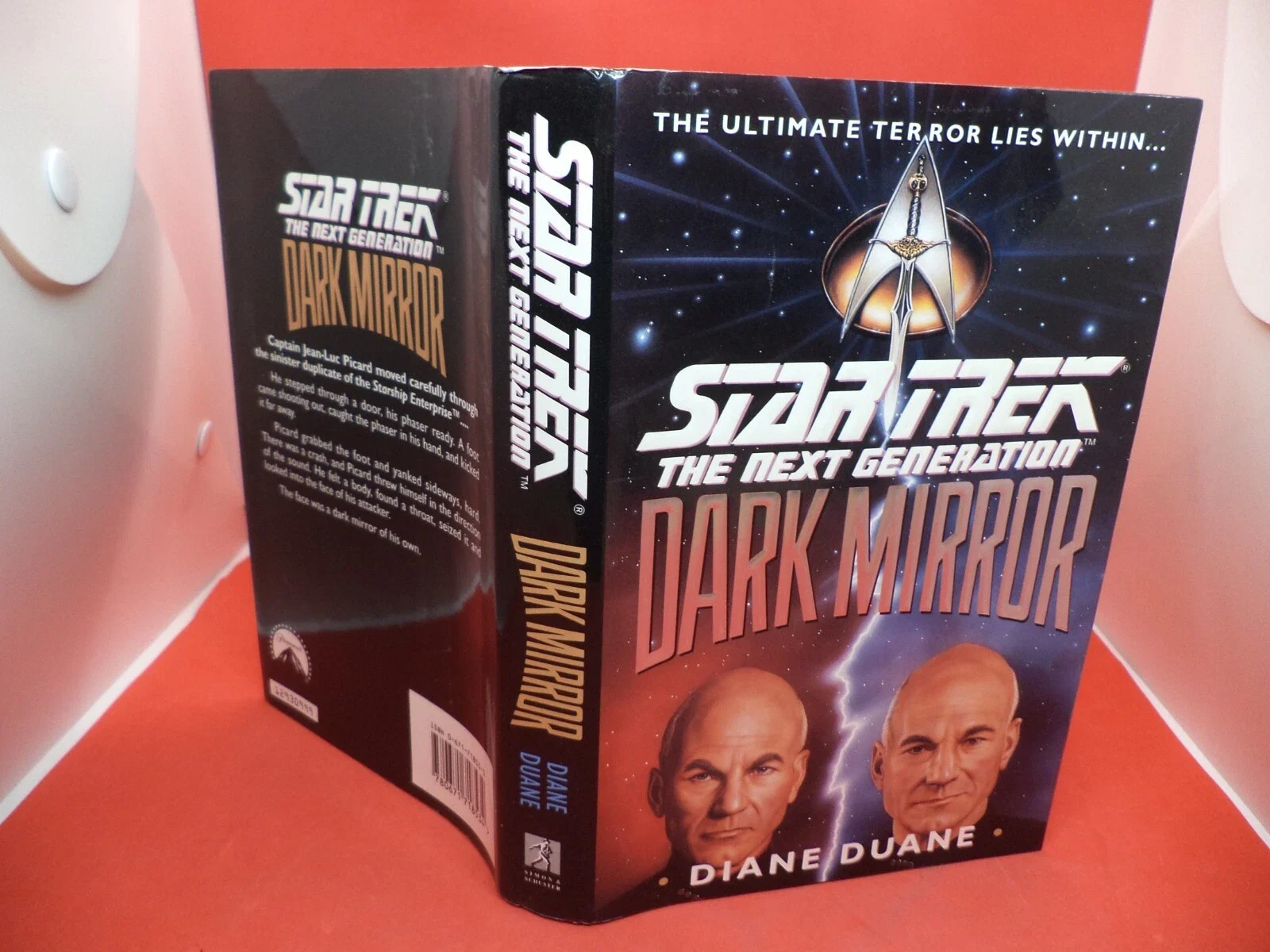 STAR TREK THE NEXT GENERATION novel fiction book story DIANE DUANE dark mirror