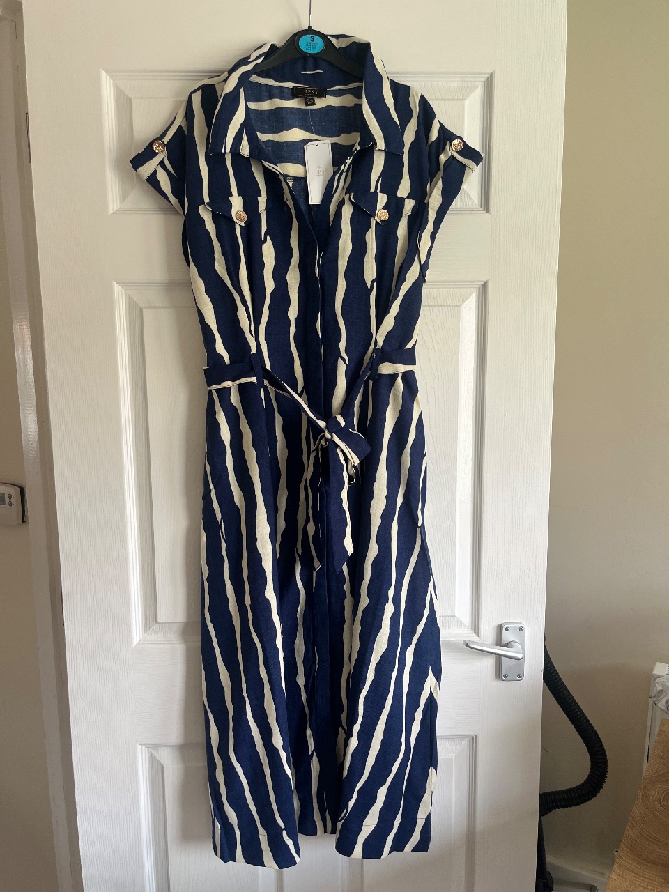 Lipsy London midi shirt dress size 14