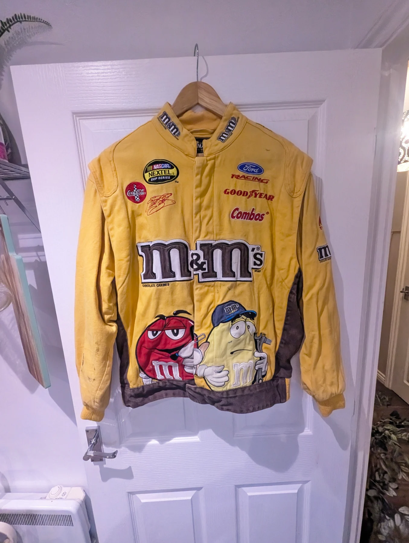 Vintage Chase Authentics M&M’s Nascar Racing Jacket