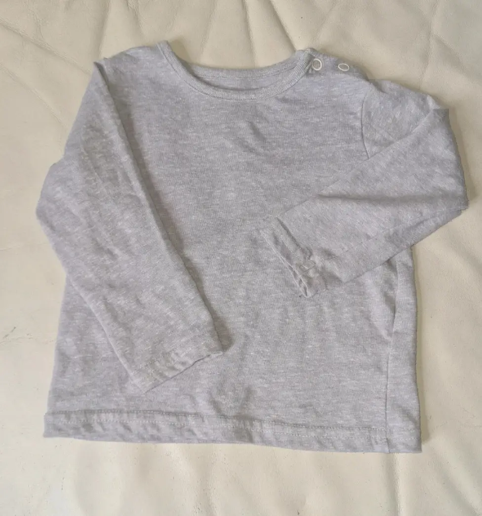 Boys grey long sleeve top TU 6-9M