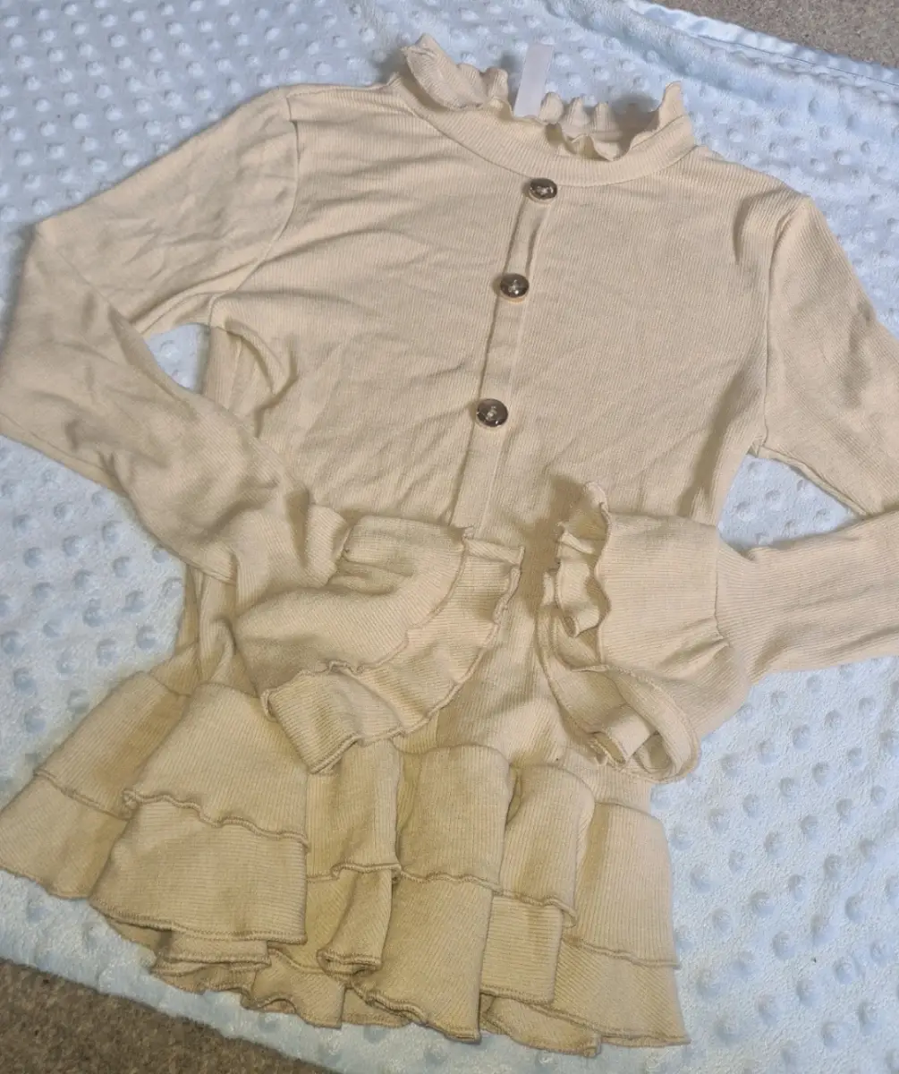 Womens fitted glamdoll long sleeve top one size