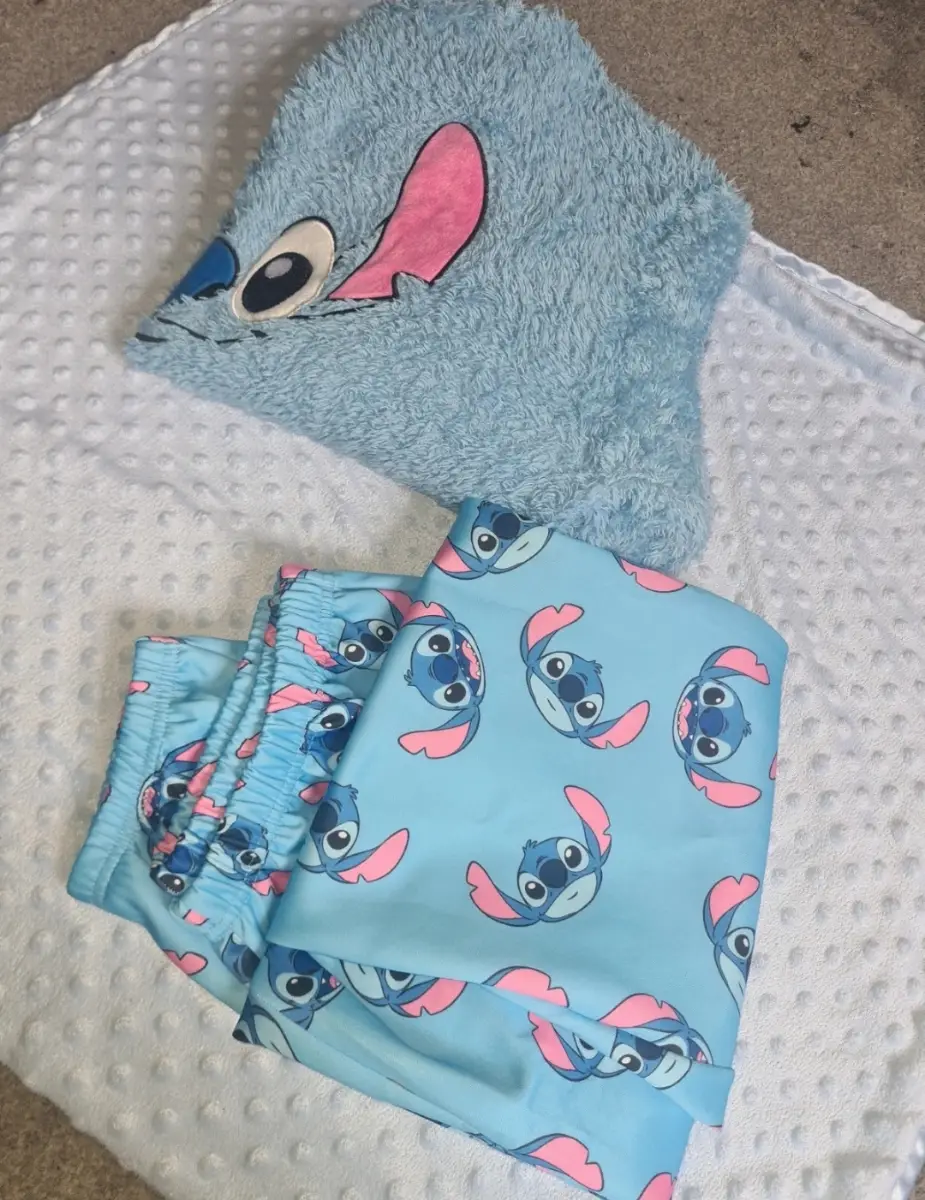 Womens lilo stitch pyjamas set shein size L