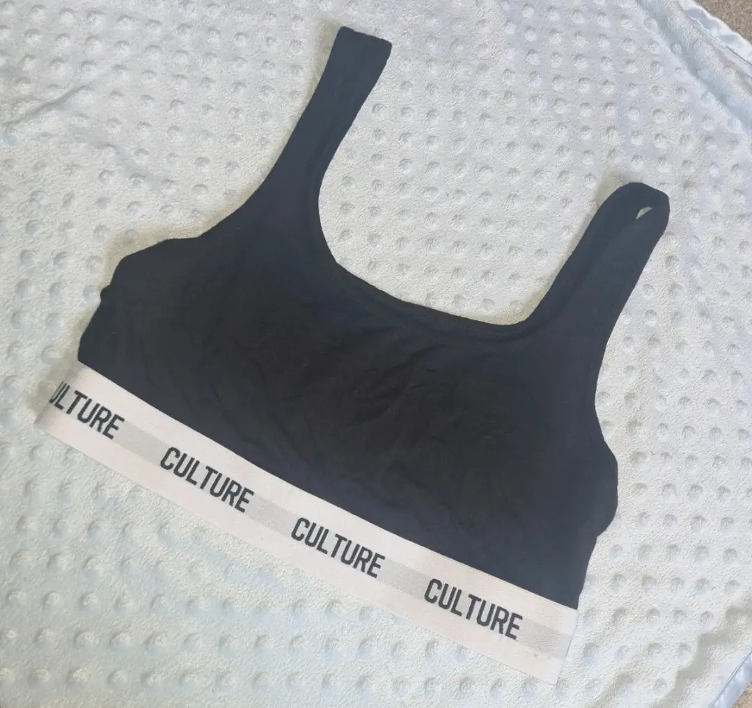 Womens culture crop tank top