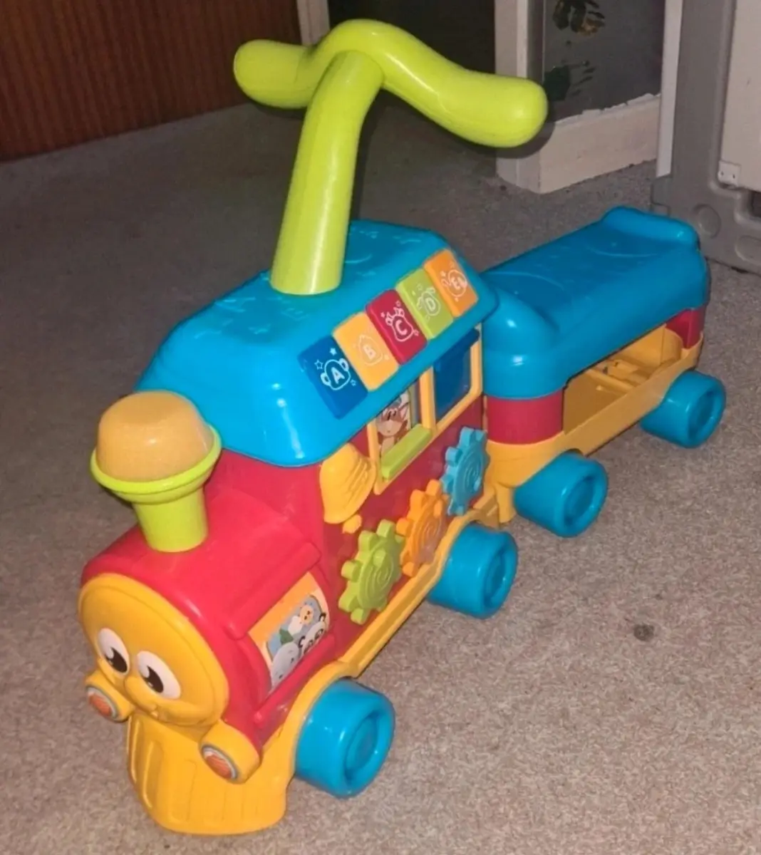 Activity ride along train