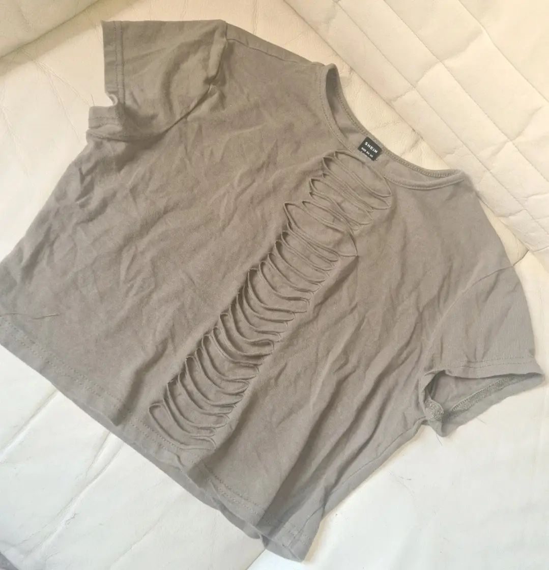 Womens cut out top summer shenanigans size L