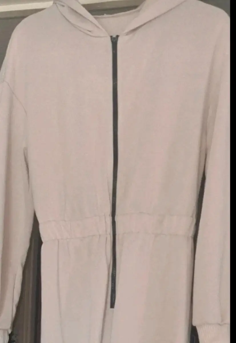 Womens hooded jumpsuit shein size L