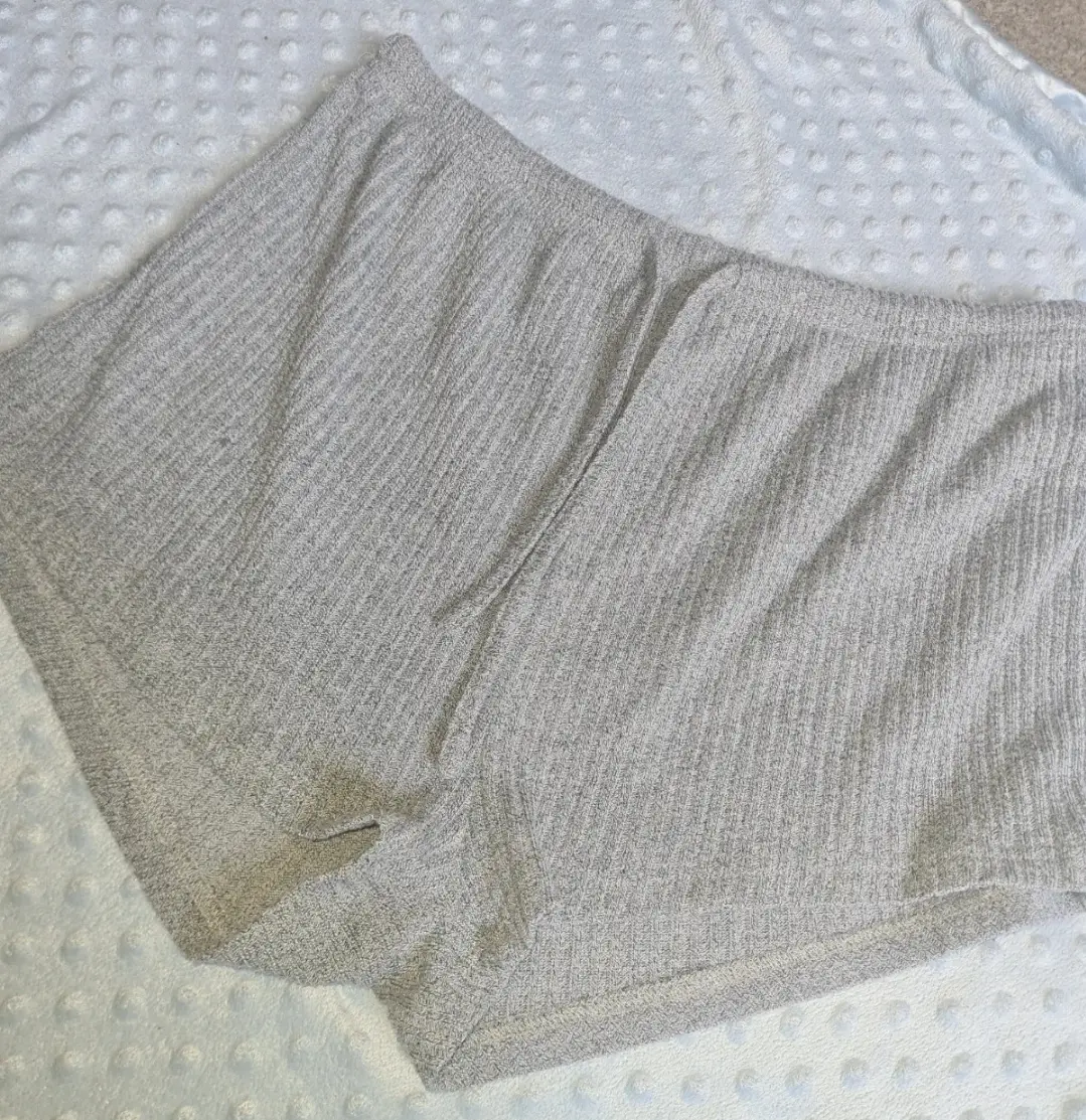 Womens grey loose shorts shein size L