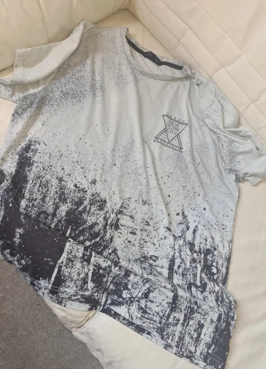 Mens new york city top tshirt peacocks size L