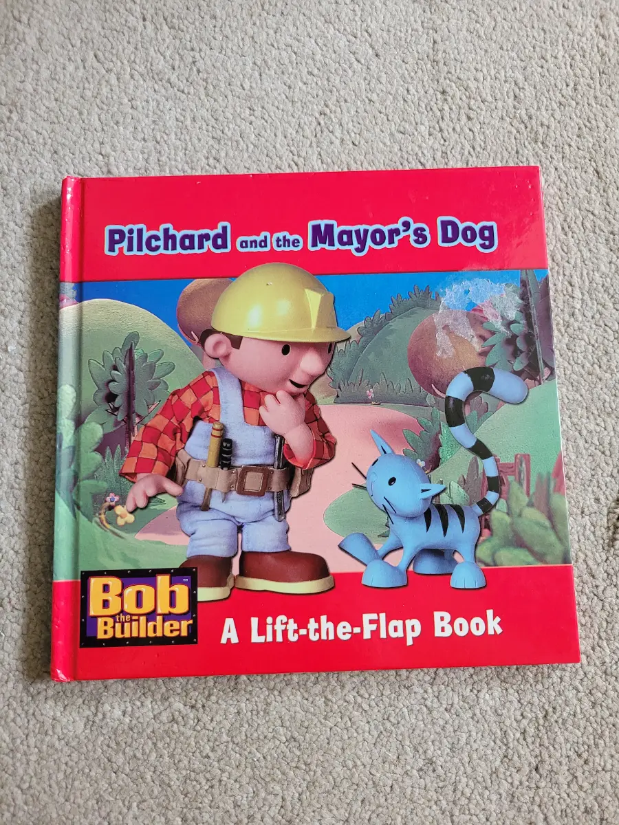 VGUC/GUC Bob The Builder Lift-The-Flap Kids/Children Book