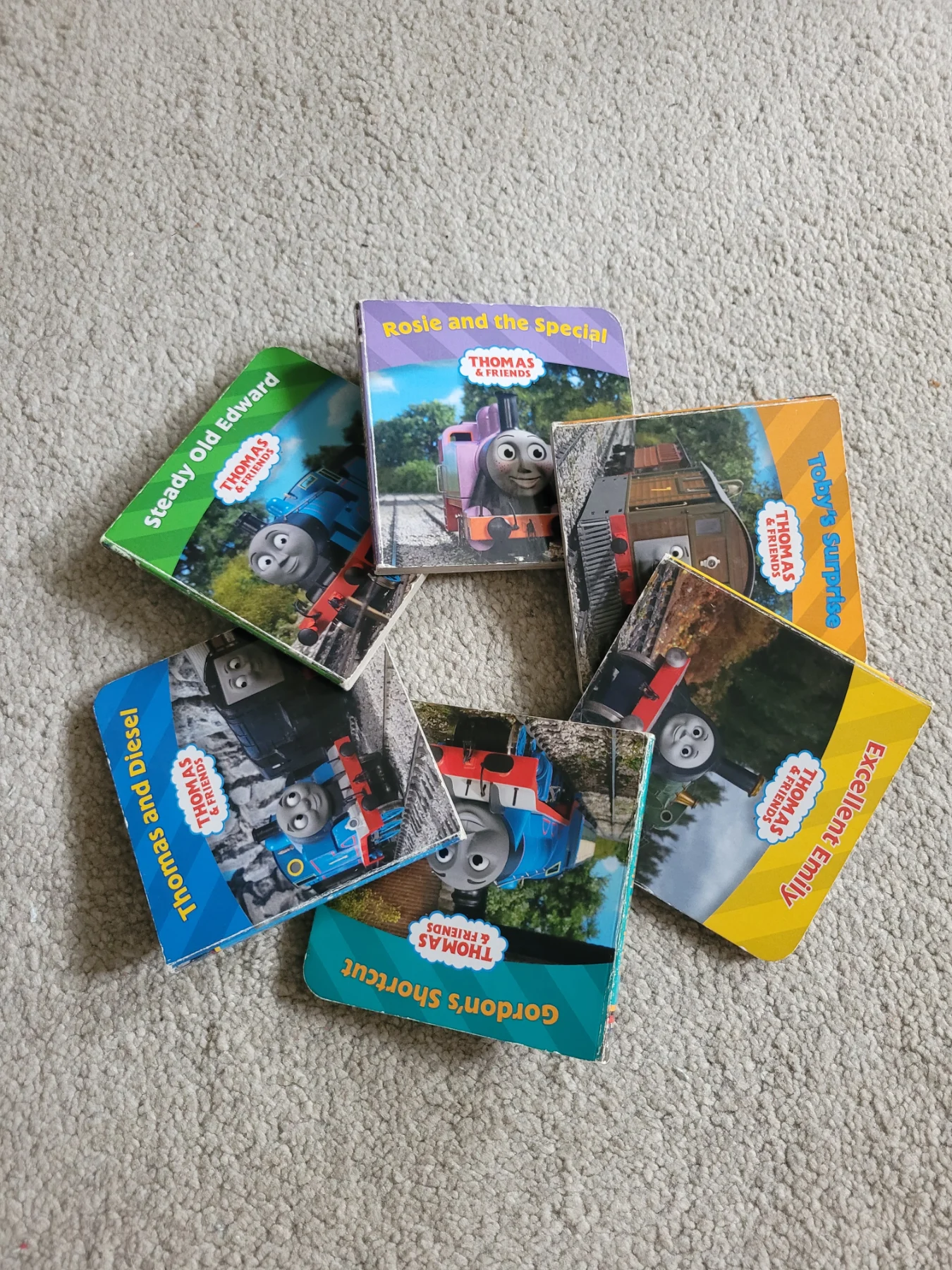 VGUC/GUC Thomas & Friends Pocket Library, Full Books collection x 6