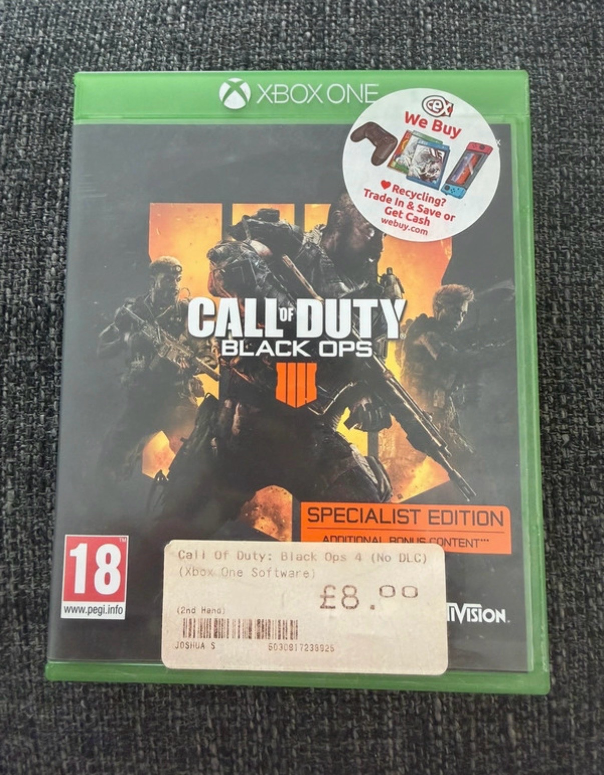 Call of duty black ops 4