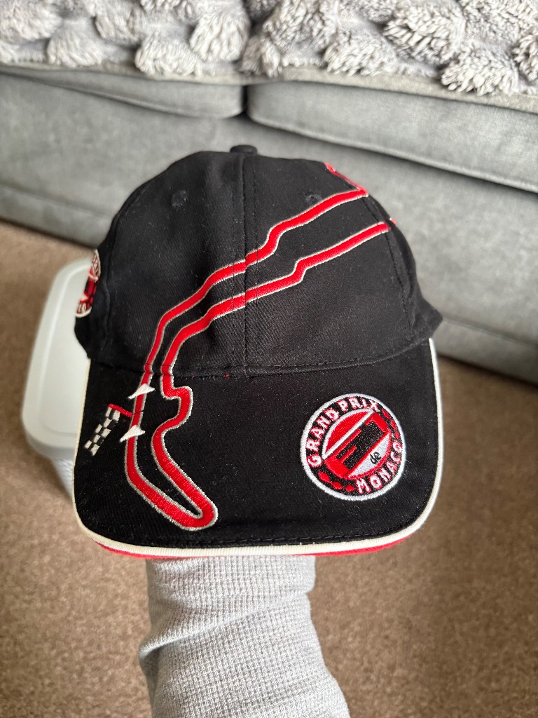 Vintage Formula 1 Monaco Grand Prix Embroidered Cap