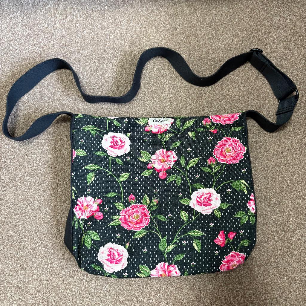 Floral Cath Kidston Messenger Handbag