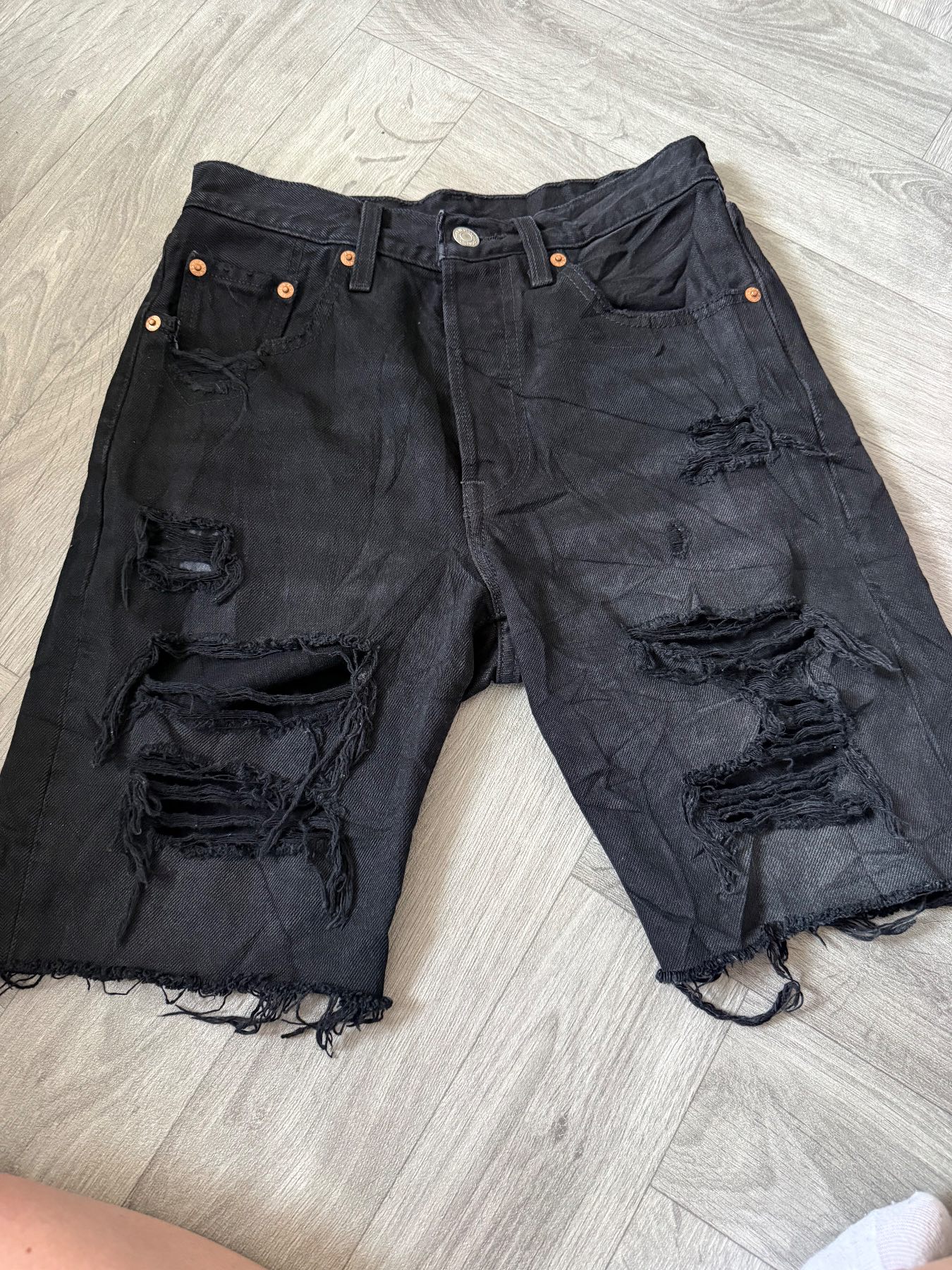 Levi’s black shorts
