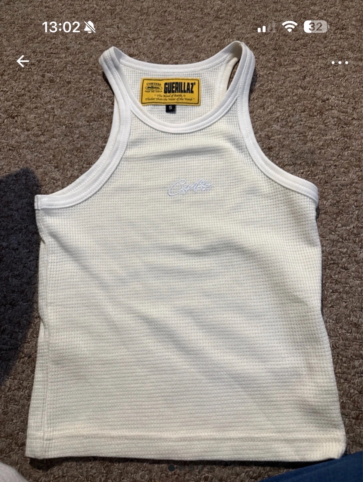 White Guerillza Vest