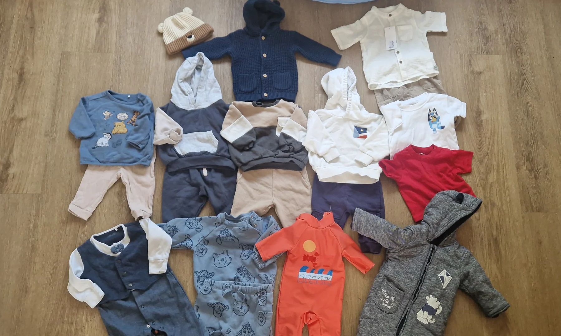 Big Boys 21 Piece Bundle 3-6 months (Next, M&S, Fred & Flo, George etc)