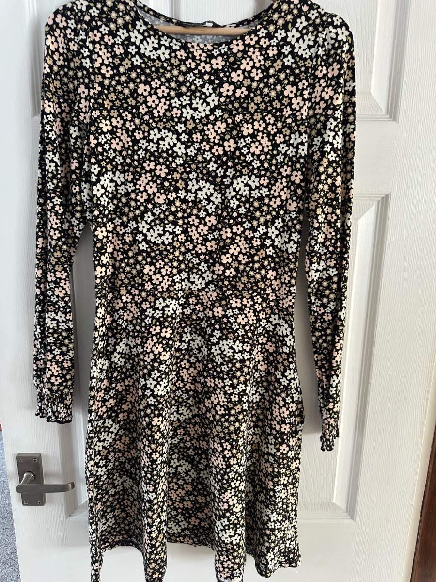 Floral print dress