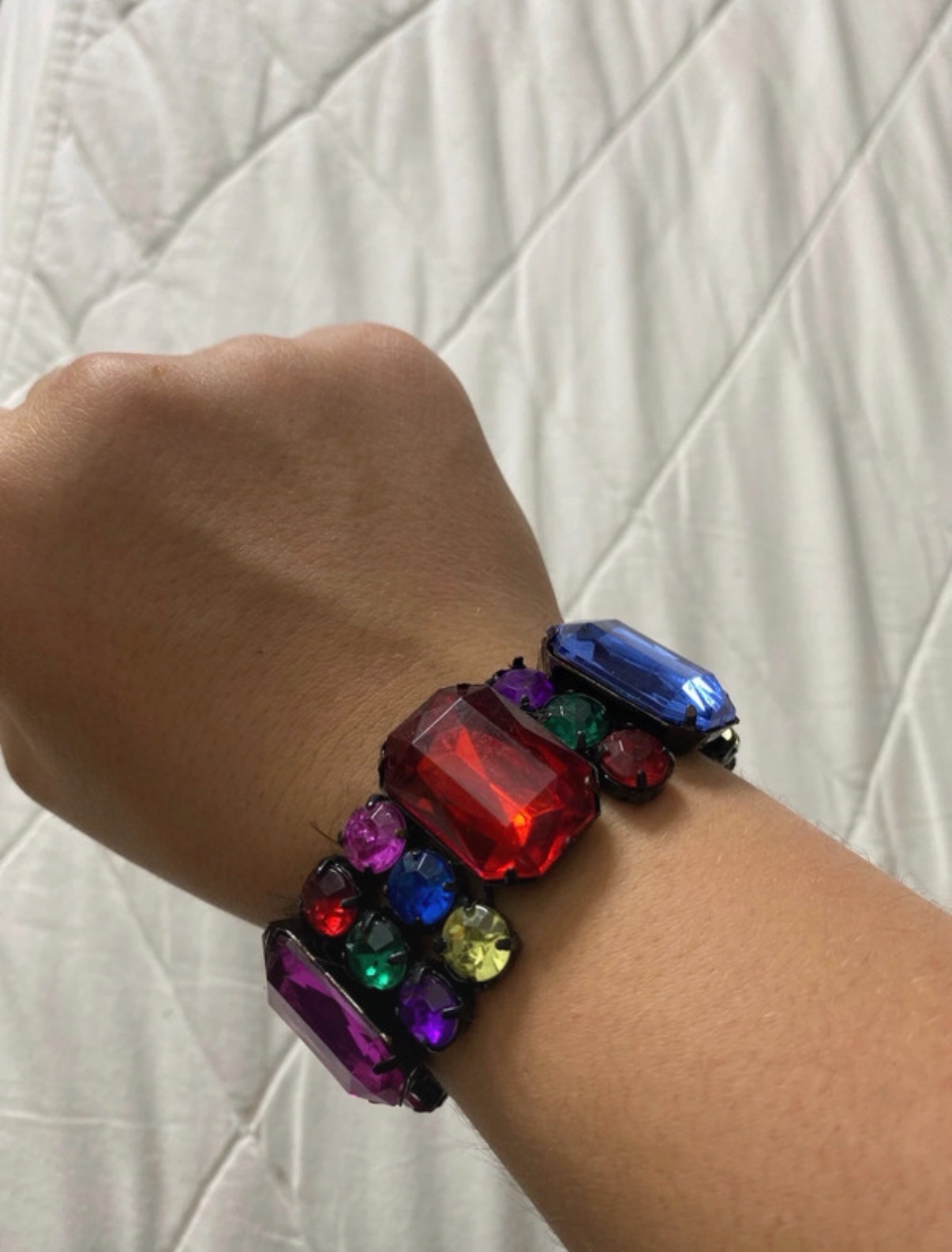 Multicolored Gemstone Bracelet