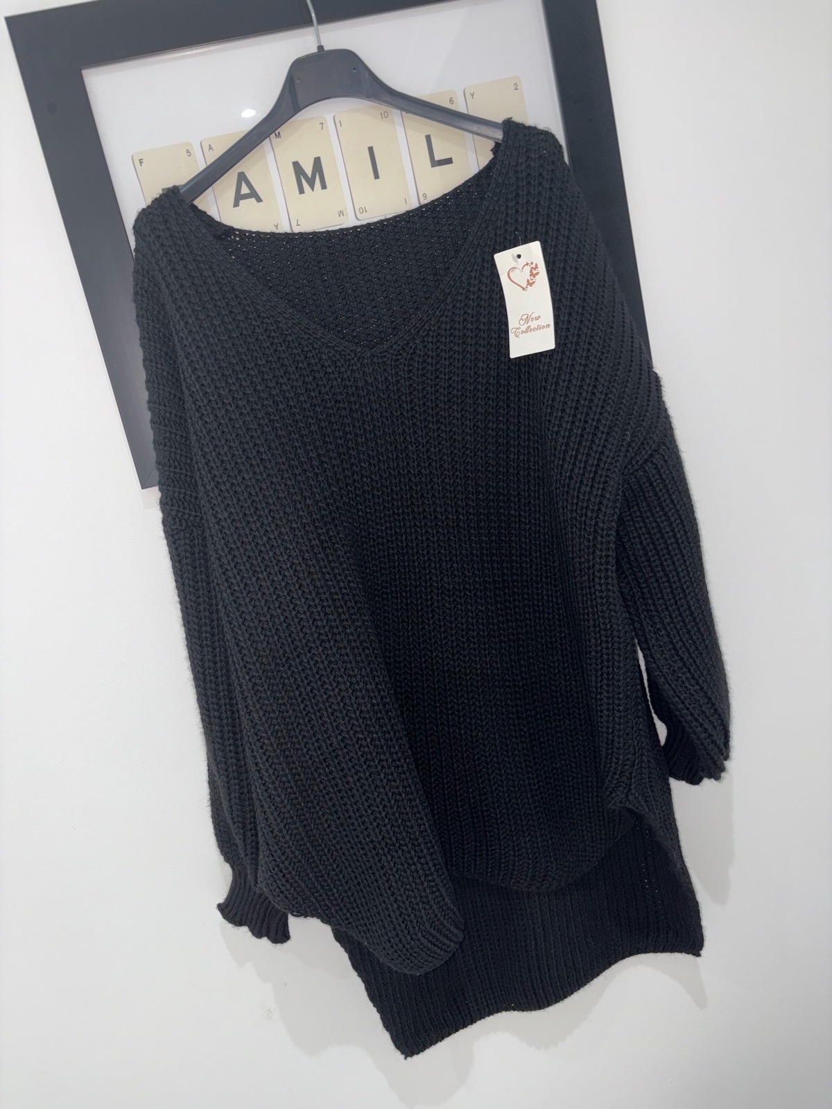 Woman’s knitted jumper