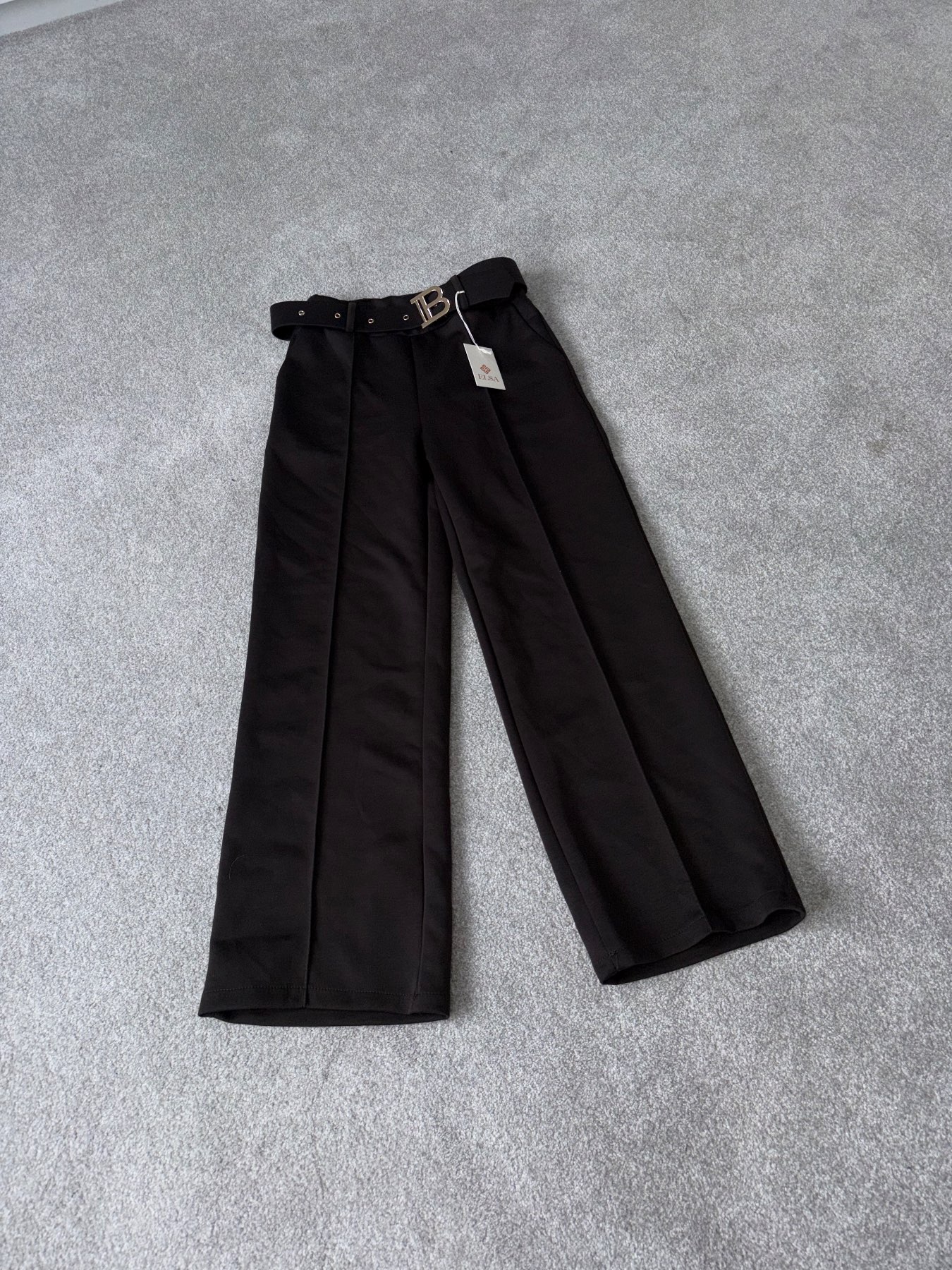 Chocolate brown trousers