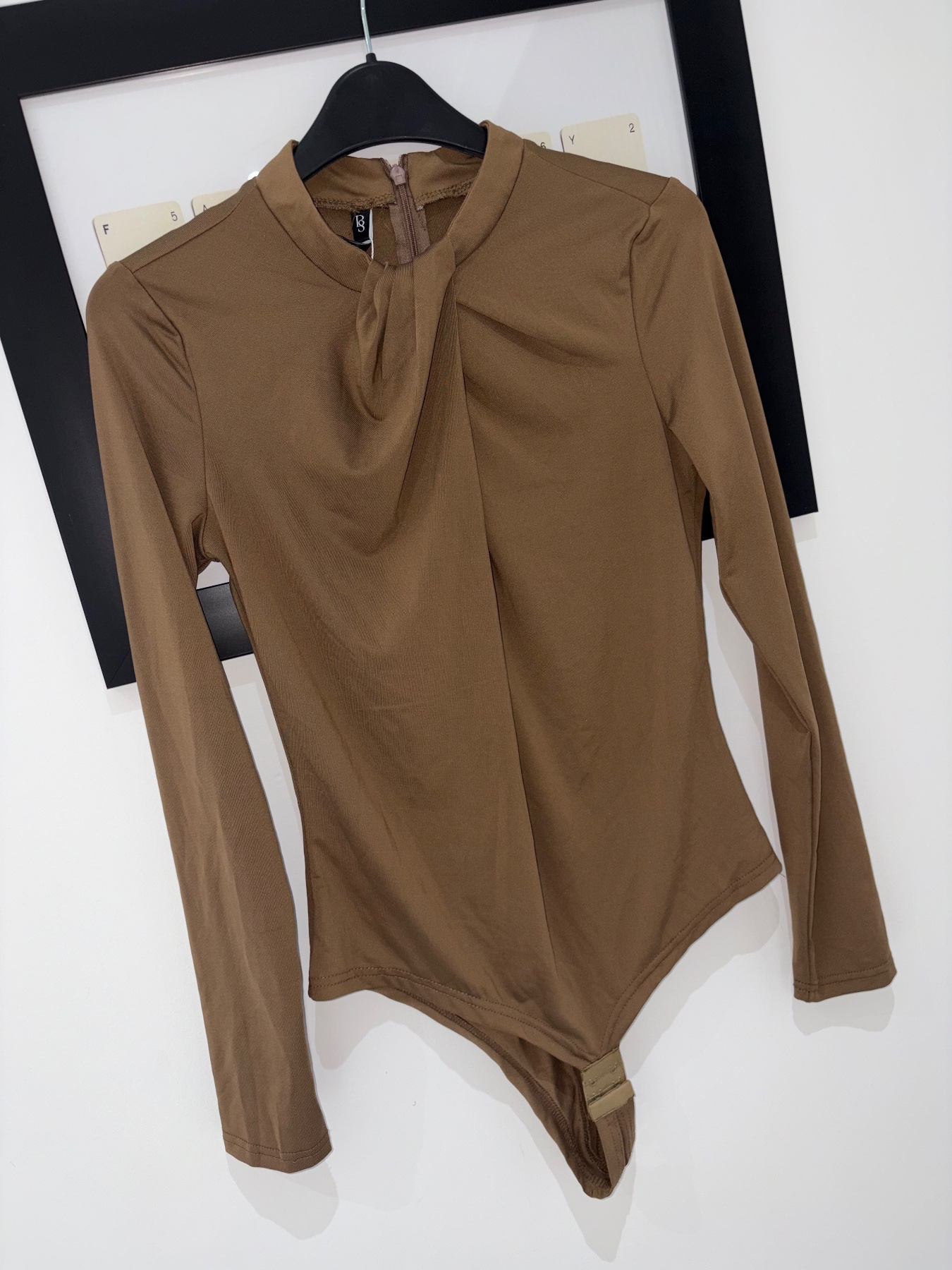 Chocolate brown bodysuit