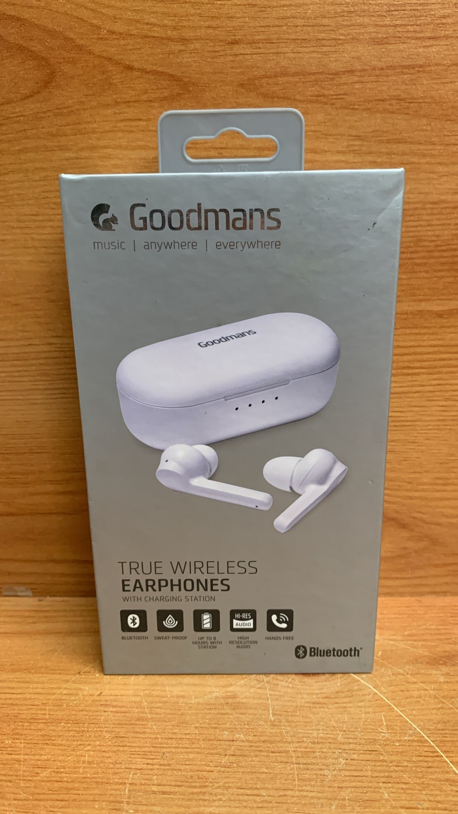 Goodmans True Wireless Earphones With charging Station