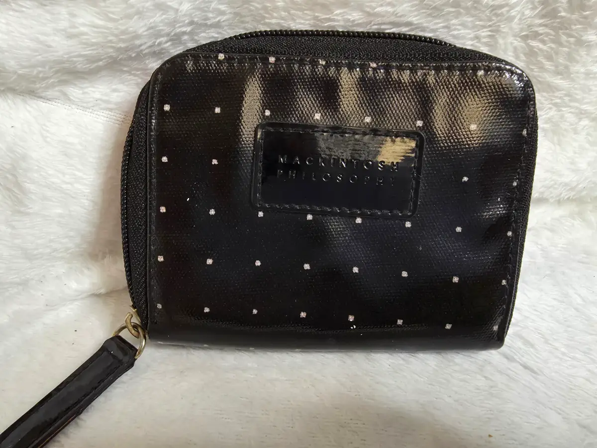 Mackintosh Philosophy Patent Zip Around Purse