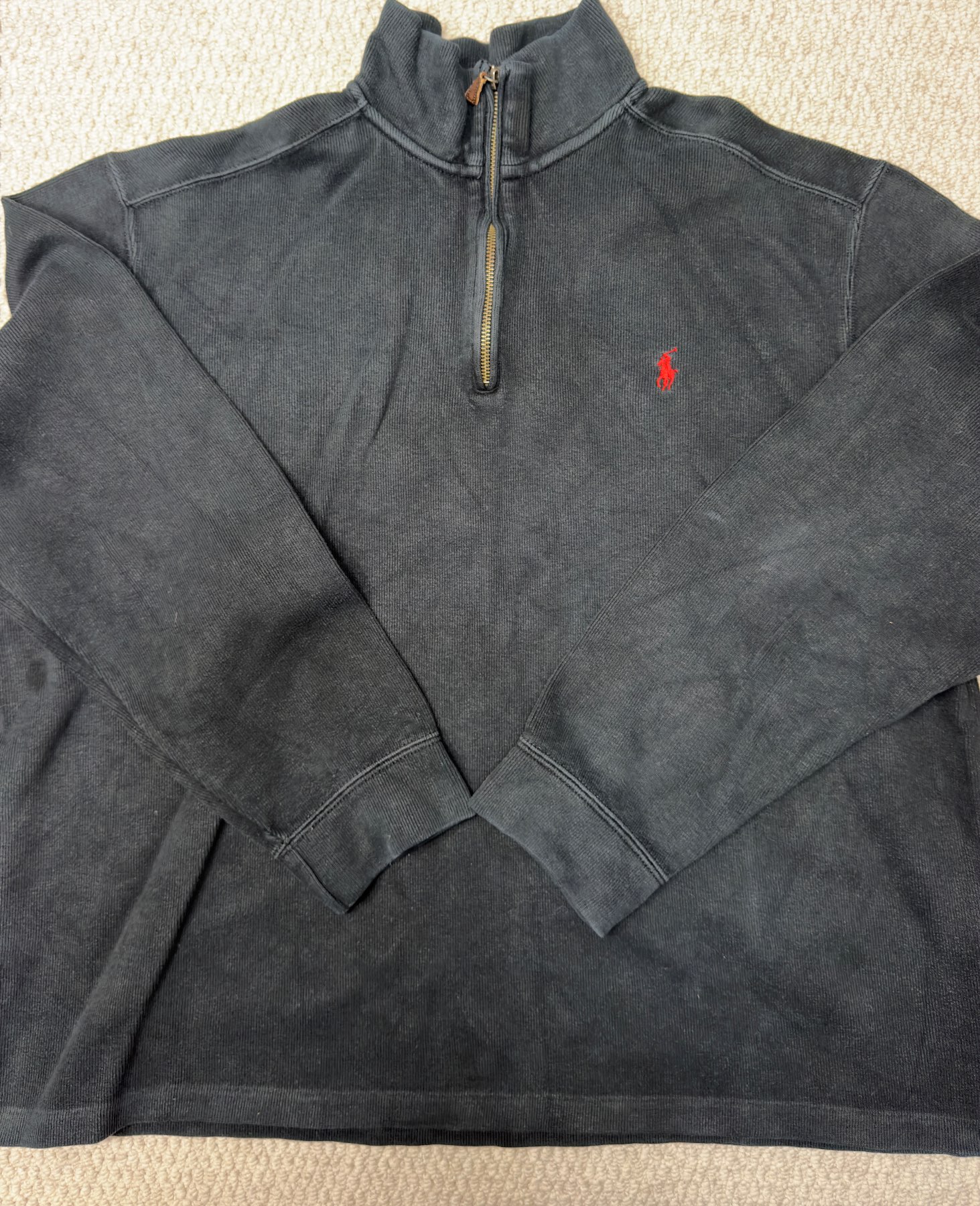 Polo by Ralph Lauren Quarter Zip Sweatshirt – XXL