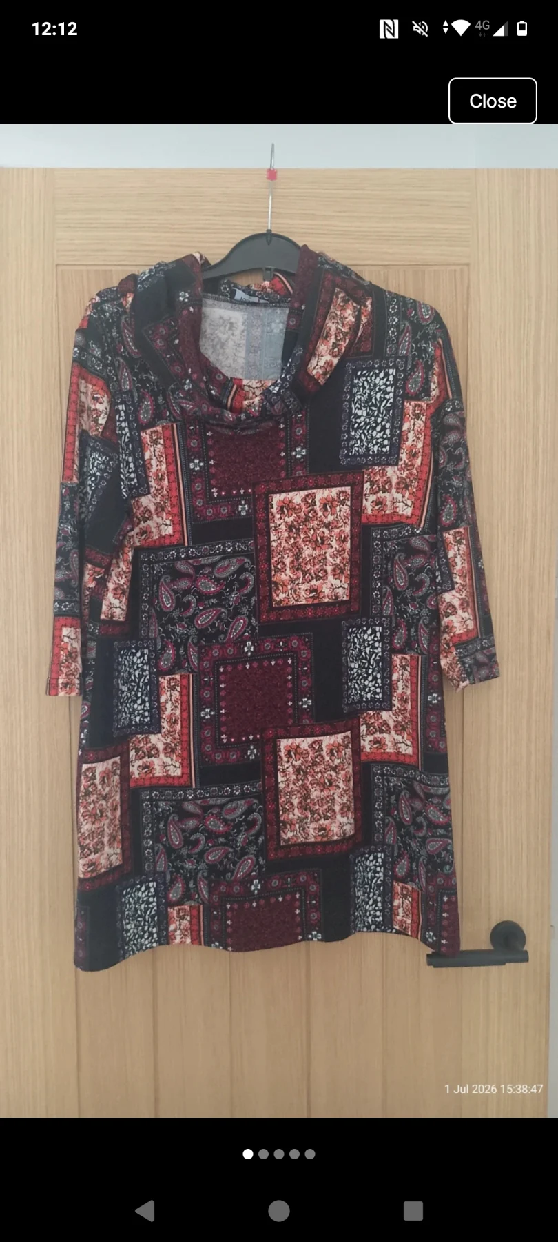 Womens klass cowl dress bnwot